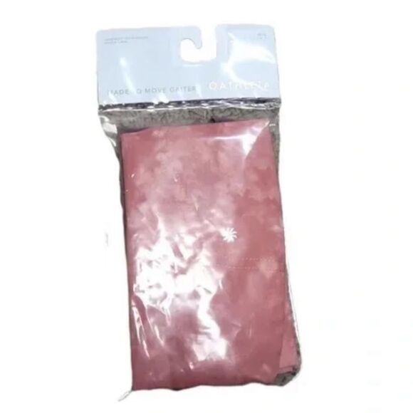 Athleta Made to Move NEW Bandana Gaiter Face Mask Set - Size M / L Pink Purple - Picture 3 of 6